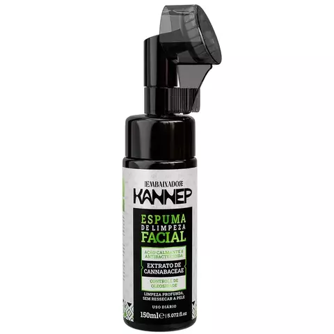 Espuma de Limpeza Facial Kannep Embaixador 150ml
