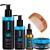 Kit Para Barba Goot - Shampoo Balm Óleo Pente + Pomada Brilho
