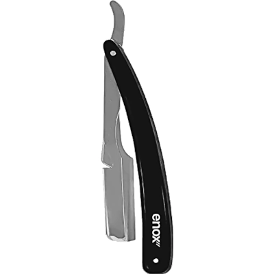 Navalhete Aço Dobrável Preto unidade - Enox