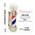 Barber Pole 50 cm Com Globo Luminária de Barbearia Poste de Barbeiro 220W - comprar online