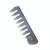 Pente de Cabelo Quiff Dimil Mechas 15,0cm Umi Preto