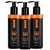 Kit 03 Shampoo para Barba Goot Wood Embaixador 200ml