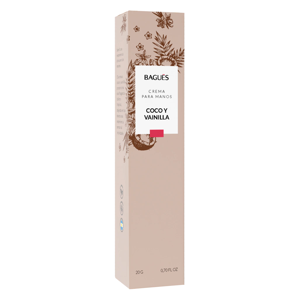 CREMA DE MANOS COCO Y VAINILLA - 20g