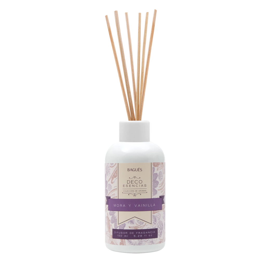 DIFUSOR DE FRAGANCIA MORA Y VAINILLA - 150ml