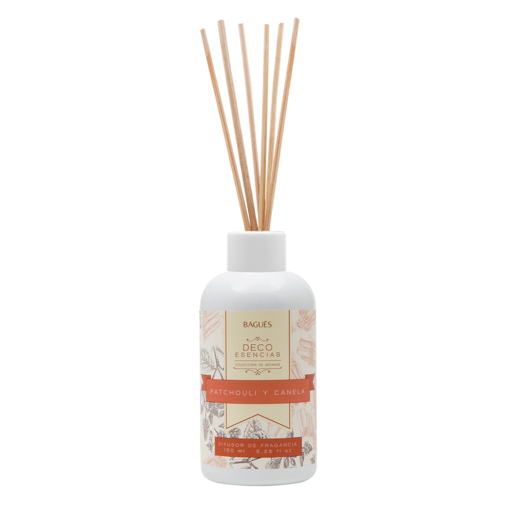 DIFUSOR DE FRAGANCIA PATCHOULI Y CANELA - 150ml