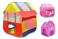 Carpa Casita Infantil Pelotero Pijamadas Colores Nene Nena