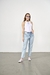 Jeans Mom Rígido Clásico Costura Suela -40398 - Llámame lola