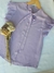 Camisa Manga Plisada Ata Cuello _ 40698