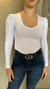 Remera Manga Princesa Escote U Lisa _ 41282