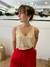 Musculosa Lentejuelas Escote VV _ 43184