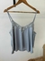 Musculosa Foil Elastizado _ 43458 - Llámame lola