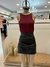 Mini Cuerina Frunce Lateral _ 43479
