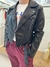 Campera Cuero Cinto _ 43552