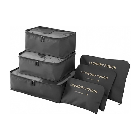 Organizador De Viaje Valija Set 6 Kit Estuche Ropa Neceser