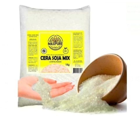 Cera de Soja Lentilhada 1kg