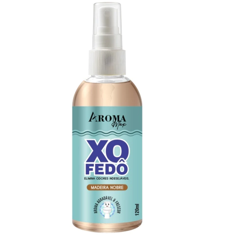 Xo Fedô 120ML Elimina Odores Madeira Nobre para Banheiros Ambientes