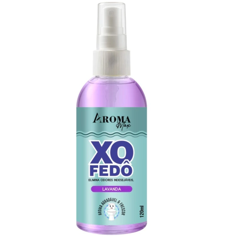 Xo Fedô 120ML Elimina Odores Lavanda para Banheiros Ambientes