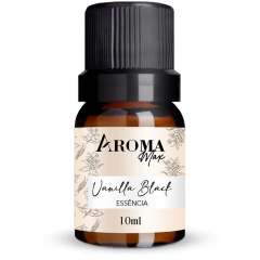 Essência Óleo Para Aromatizador - 10ml - Vanilla Black - Aroma Max