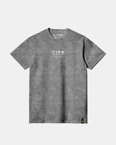 REMERA LEOPARD WASHED "FIRE MOTO"