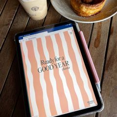 READY FOR A GOOD YEAR - PLANNER ATEMPORAL