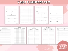 Planificador Sin Fechas/Agenda Perpetua - Archivo Imprimible - tienda en línea