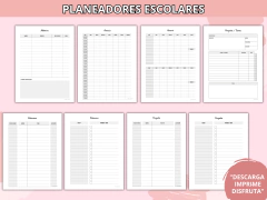 Planificador Sin Fechas/Agenda Perpetua - Archivo Imprimible
