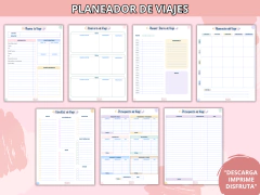 Planificador Sin Fechas/Agenda Perpetua - Archivo Imprimible en internet