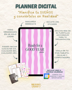 READY FOR A GOOD YEAR - PLANNER ATEMPORAL - comprar en línea