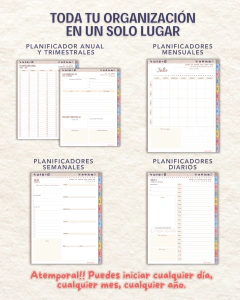DISEÑA UNA VIDA QUE AMES - PLANNER ATEMPORAL - MERAKI.PLANNERS