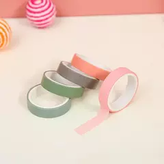 Imagen de Paquete 5 Cintas Adhesivas Washi Multicolor
