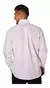 Camisa Manga Larga Lisa Hombre Con Bolsillo TALLE ESPECIAL BLANCO - Wacky Indumentaria