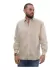 Camisa Manga Larga Lisa Hombre Con Bolsillo BEIGE en internet