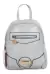 MOCHILA MUJER 10 WACKY PU SIMIL CUERO MODELO FF GRIS