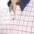 Camisa Escocesa Hombre Manga Larga Corte Clásico C/ Bolsillo BLANCO C/ROJO en internet