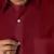 Camisa Manga Larga Lisa Con Bolsillo BORDO en internet