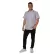 Camisa Manga Corta Lisa Hombre Con Bolsillo GRIS CLARO - comprar online
