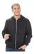 Campera de Friza Hombre Con Capucha Prince NEGRO