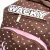 Mochila Escolar Reforzada Estampadas Lunares Marrón - comprar online