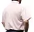 Camisa Manga Corta Lisa Hombre Con Bolsillo ROSA en internet