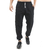 Jogging Rustico Con Puño Marca Prince Talle S Al XXL NEGRO