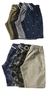 Bermuda Gabardina Nene Con Bolsillos Azul Camuflado en internet
