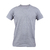 Remera Basica Hombre Manga Corta Lisa 100% Algodon GRIS MELANGE - comprar online