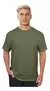 Remera Basica Hombre Manga Corta Lisa 100% Algodon VERDE