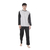 Pijama Hombre PRINCE Invierno 100% Algodon GRIS CON NEGRO