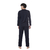 Pijama Hombre PRINCE Invierno 100% Algodon GRIS CON AZUL - tienda online