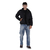 Campera inflada de hombre con capucha NEGRO UD 404 en internet