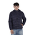 Campera inflada de hombre con capucha AZUL UD401 - comprar online