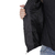 Campera inflada de hombre con capucha NEGRO UD401 - tienda online