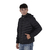 Imagen de Campera inflada de hombre con capucha NEGRO UD401