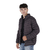 Campera inflada de hombre sin capucha GRIS UD406 en internet